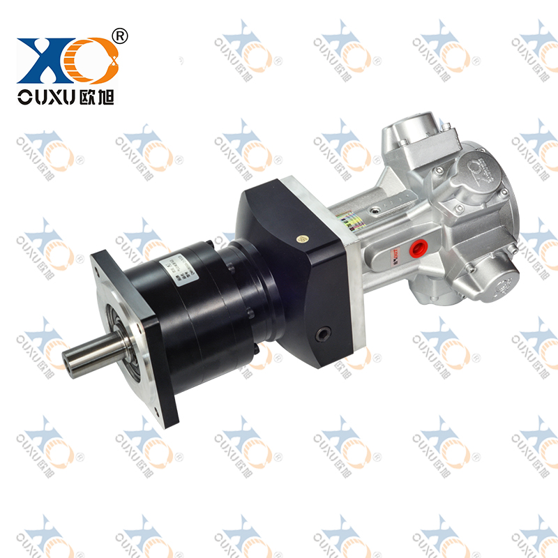 QMH050A/075/100活塞式氣動馬達配行星減速機
